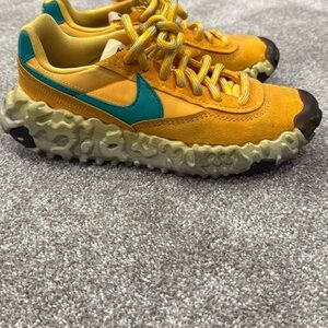 Nike Orange and Blue Sneakers for Trail Running